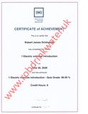 1EV_1 Electric vehicles introduction - Certificate