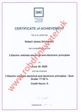 3EV_3 Electric vehicles electrical and electronic principles - Certifi