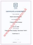 7EV_7 Electric vehicle charging - Certificate