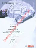 BTMU2009 Bosch Hybrid Vehicle Technology Certificate